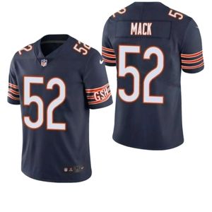 Chicago Bears 52 Mack Jersey Xl - New Embroidered fabric applique